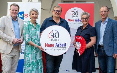 St. Veit : Klagenfurt : Feldkirchen 30 Jahre NEUE ARBEIT Beschäftigungsmodell